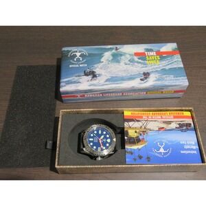 Hawaiian Lifeguard Association Men's Watch Rotating Bezel Rubber Strap HLA 5400